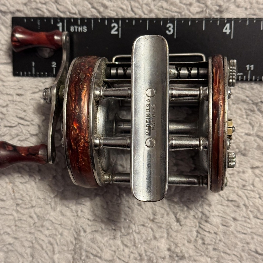 Vintage South Bend Perfectoreno 1250 Fishing Reel Model‎ E Anti-Back Lash USA - Picture 12 of 13